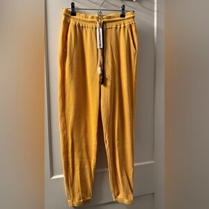 NWT Sundry Golden Waffle Knit Joggers